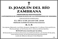 Joaquín del Río Zambrana